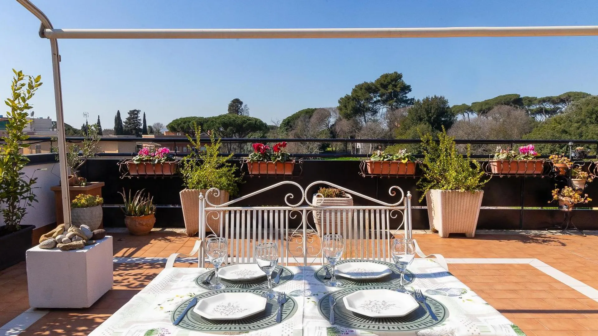 San Pancrazio Penthouse By Rental In Rome Italy